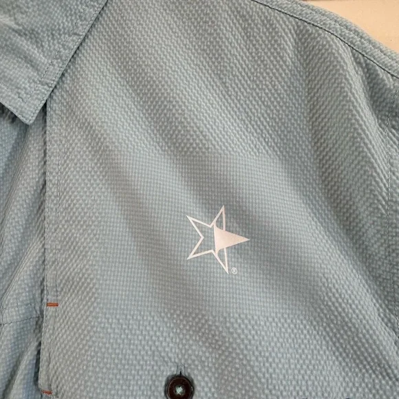 Blue Orvis Boat Shirt - Picture 3 of 6